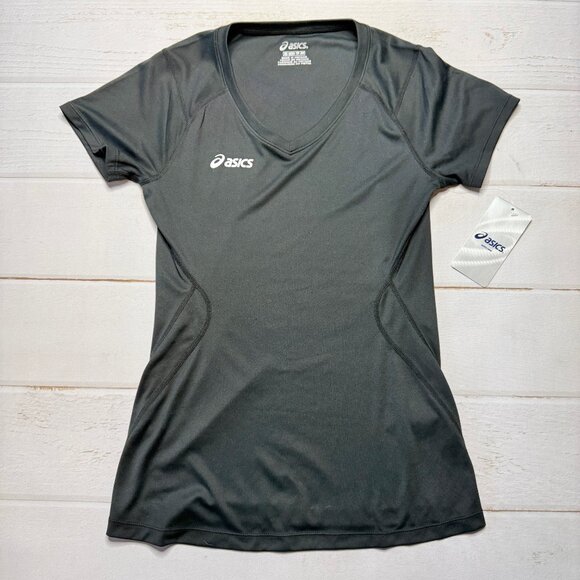 NWT - ASICS - Women’s Black Set Jersey - Size XS - Picture 1 of 8